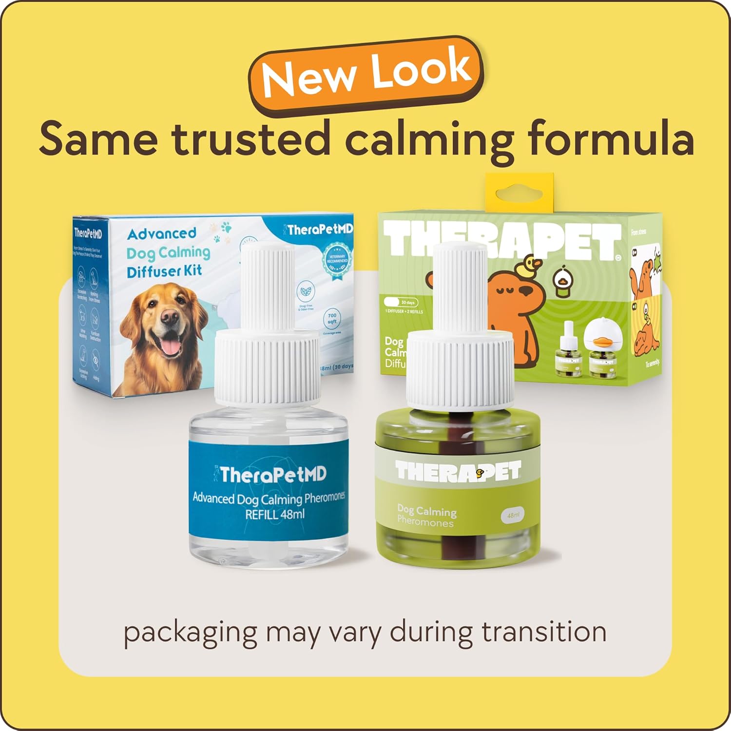 TheraPet MD 60-Day Dog Calming Diffuser Kit - Dog Pheromone Diffuser for Stress, Destructive Behavior, Pee Accidents, Separation Anxiety, Barking, Aggression & Chewing - 60-Day Refills Included - Image 2