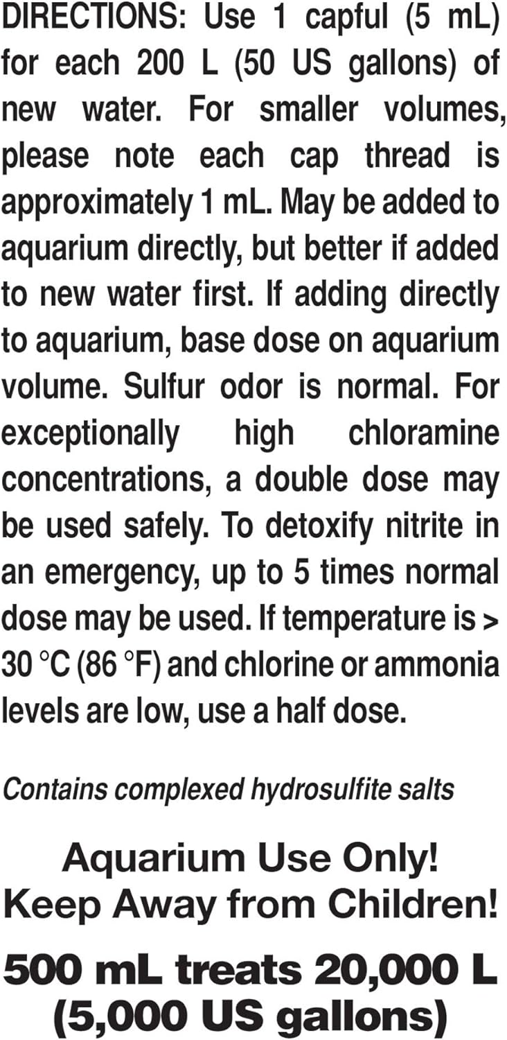 Seachem Prime Fresh and Saltwater Conditioner - Chemical Remover and Detoxifier 500 ml - Image 2