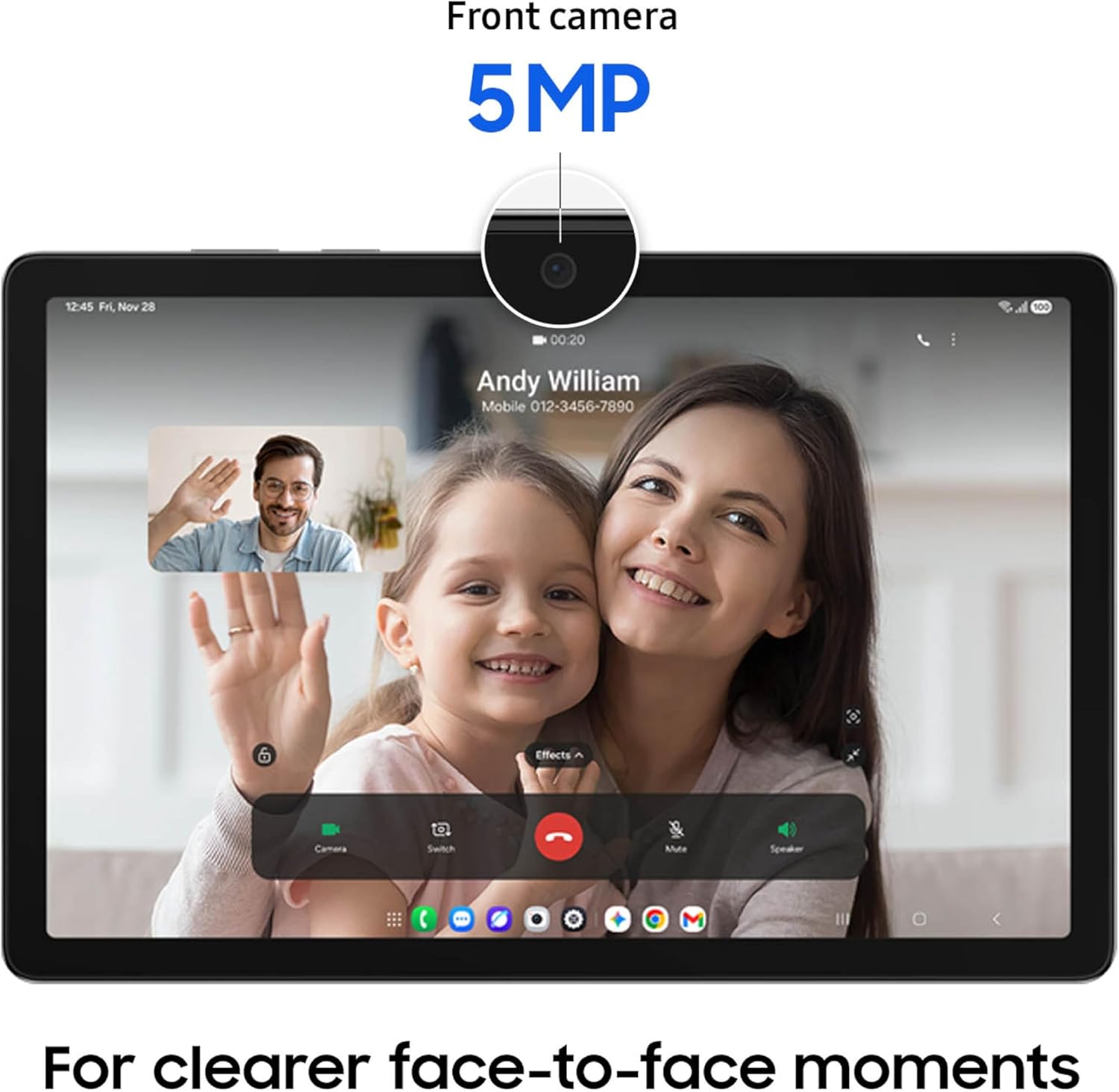 Samsung Galaxy Tab A11+ 8GB RAM, 256GB Storage, Optimized Performance, Long Lasting Battery, Expandable Storage, Large Display, Dolby Atmos Speakers, AI Assist, Slim, Light, 2 Year Warranty, Gray - Image 9