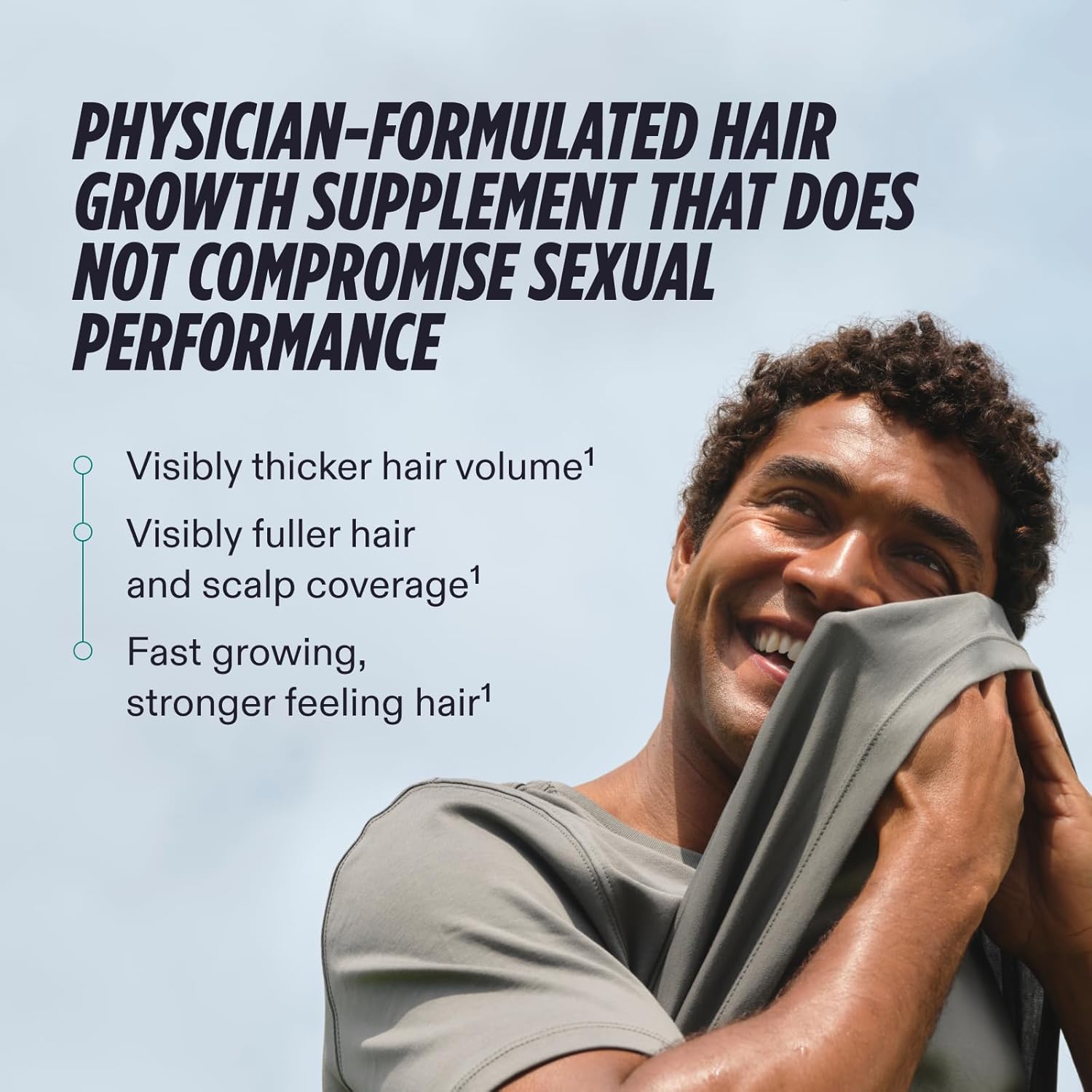 Nutrafol Men's Hair Growth Supplements, Clinically Tested for Visibly Thicker Hair and Scalp Coverage, Dermatologist Recommended - 2 Month Supply, Pack of 2 - Image 3