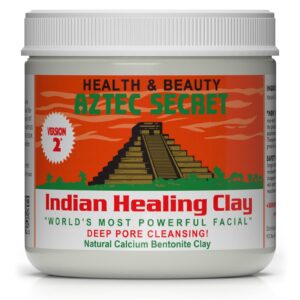 Aztec Secret– Indian Healing Clay 16 Oz – Deep Pore Cleansing Facial & Body Mask – The Original 100% Natural Calcium Bentonite Clay – New Version 2
