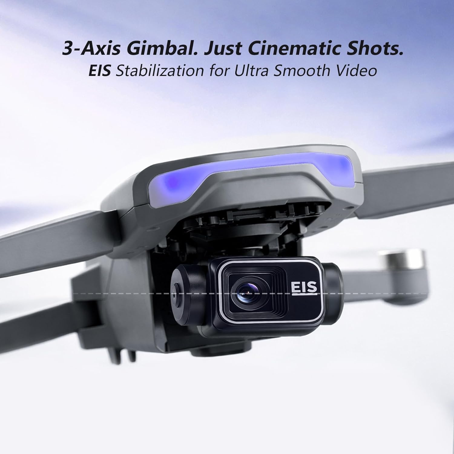 3-Axis Gimbal GPS Drone with 4K Camera YIKKEON Drone, 10000FT Range, 90Min Flight Time with 3 Batteries, 4.5" HD Screen Remote, Auto Return, Follow Me, Brushless Motor, 5G FPV, Foldable RC Quadcopter for Beginners - Under 249g - Image 3