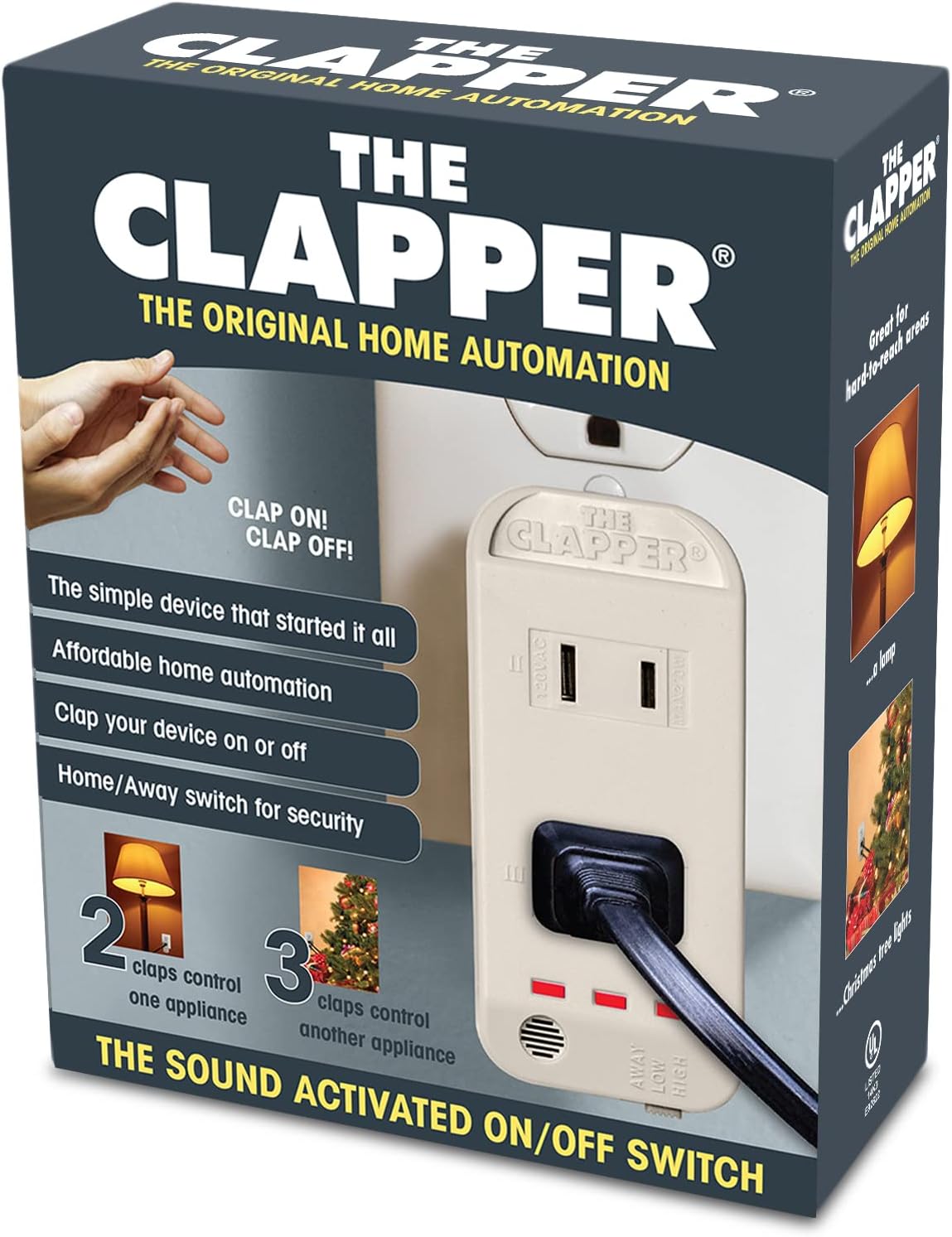 Clapper The Original Home Automation Sound Activated Device, On/Off Light Switch, Clap Detection, As Seen On TV - Image 3