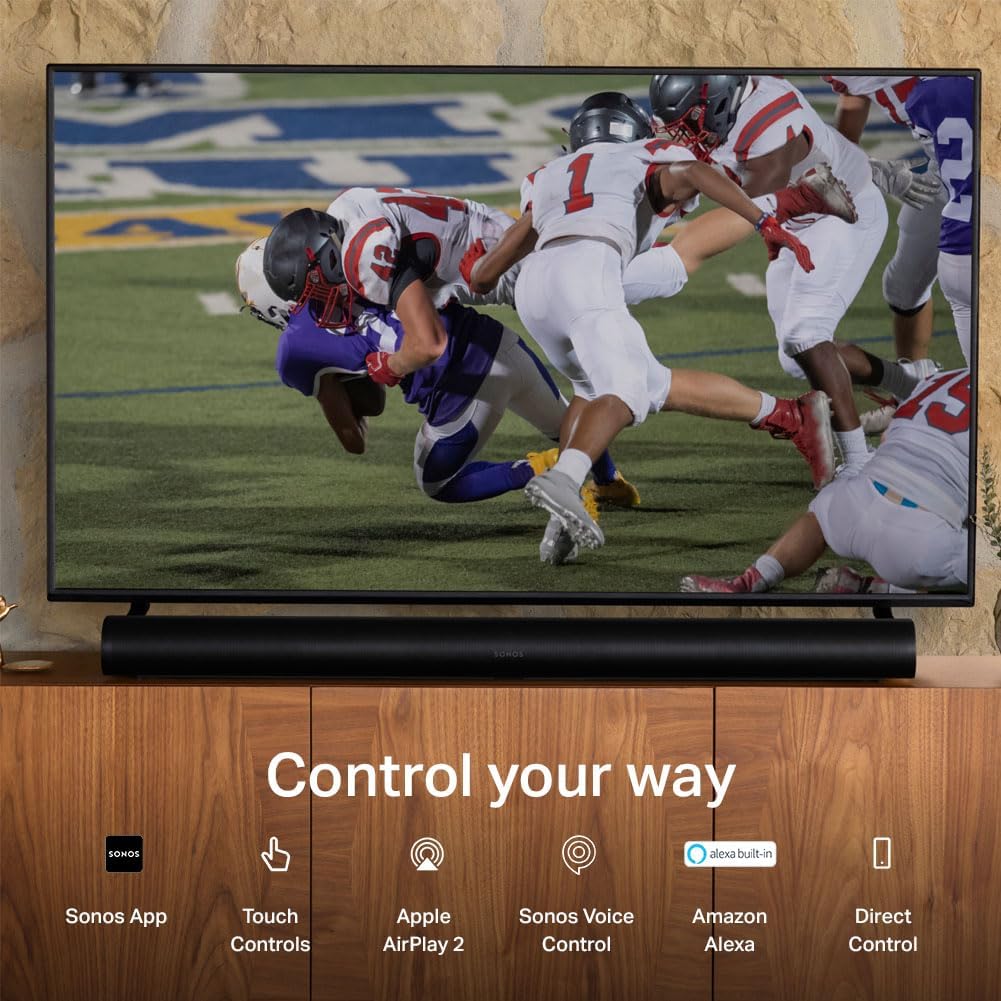 Sonos Arc Ultra Soundbar with Dolby Atmos and Voice Control - 9.1.4 Surround Sound for TV and Music - Black - Image 10