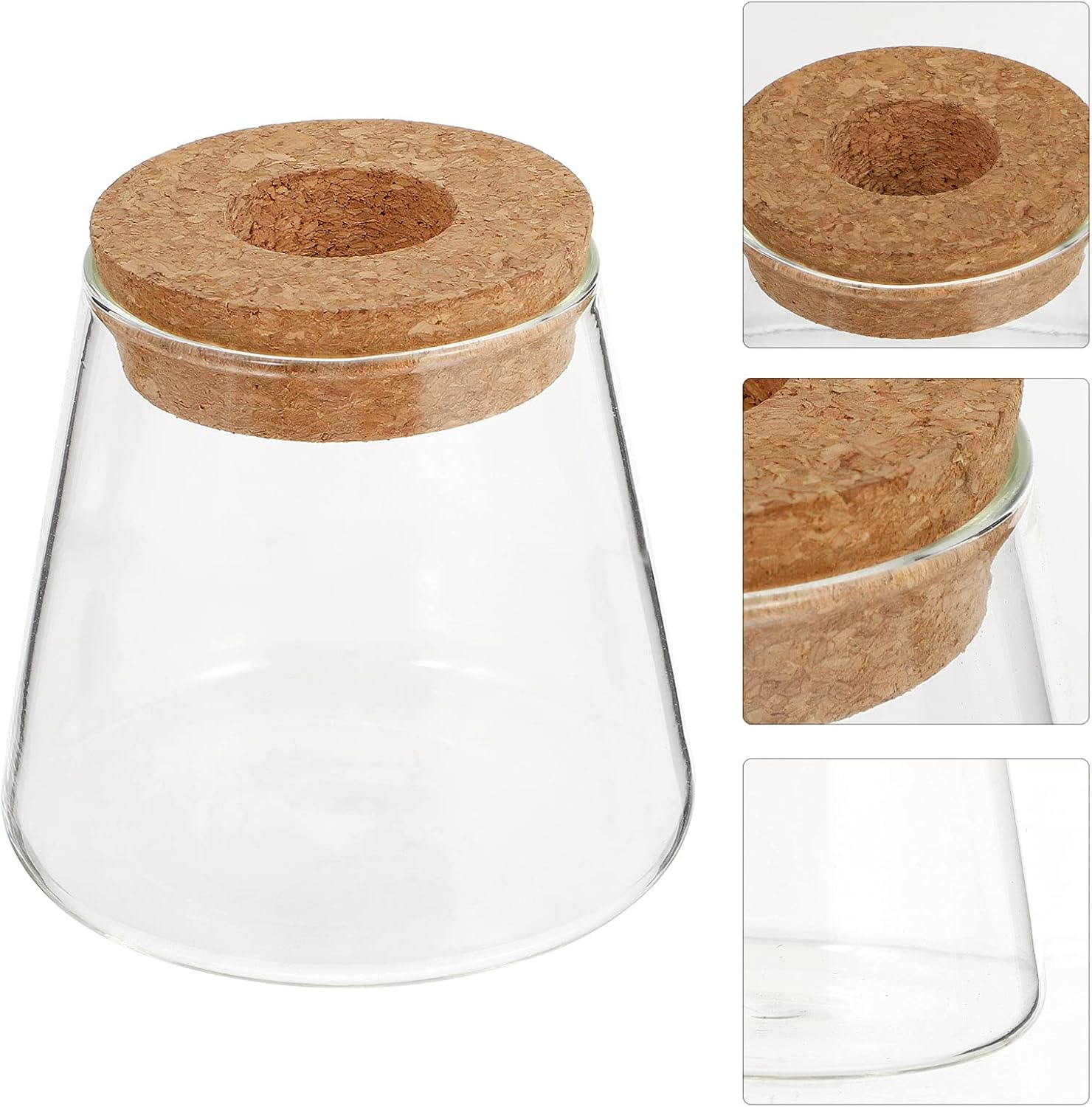 Aquatic Plant Transparent for Indoor/Outdoor Imitation Glass Flower Planter Garden Supplies Home Decor Hydroponic Flowerpot - Image 3