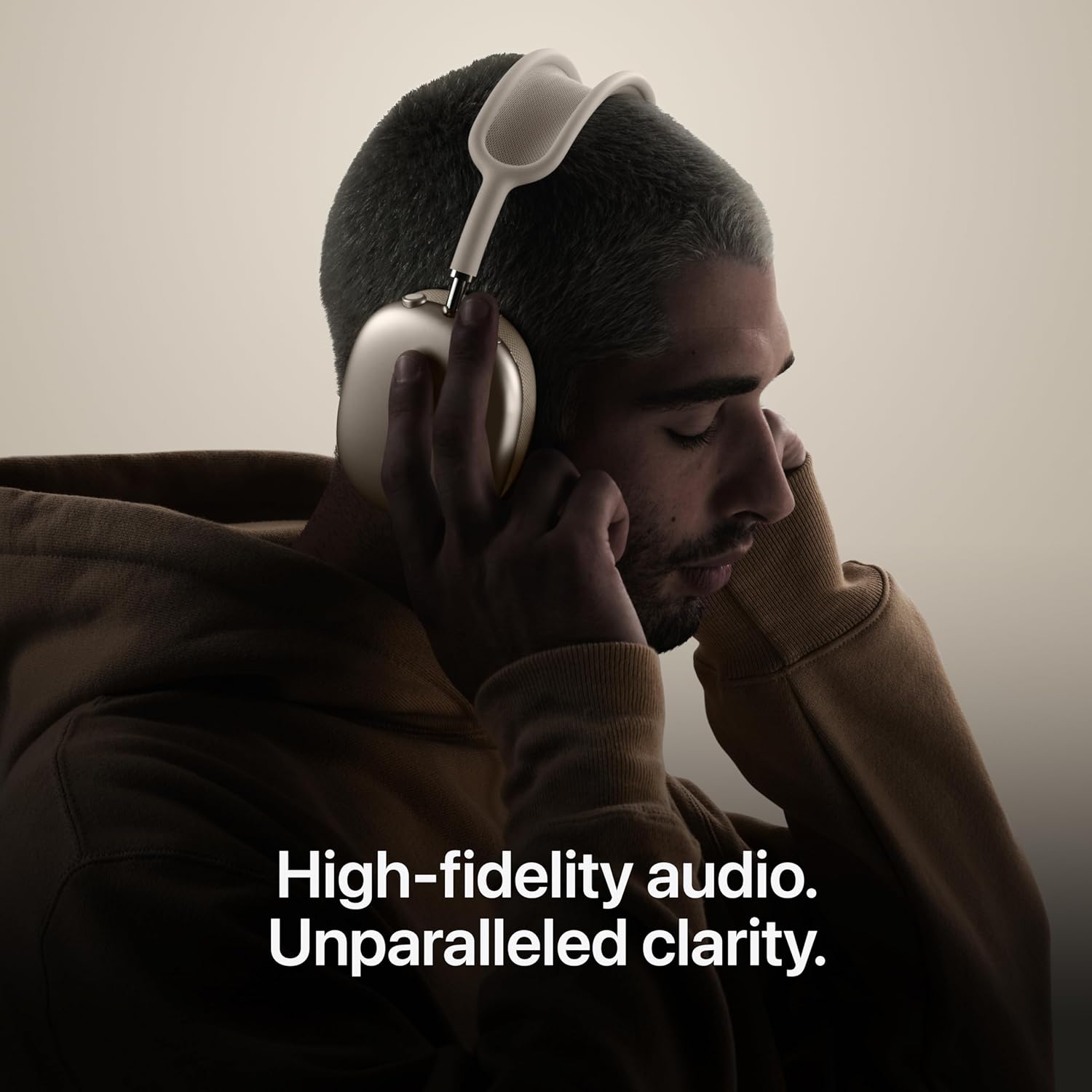 Apple AirPods Max 2 Wireless Over-Ear Headphones, Active Noise Cancellation, Adaptive Audio, Personalized Spatial Audio, Live Translation, Bluetooth Headphones for iPhone – Starlight - Image 4