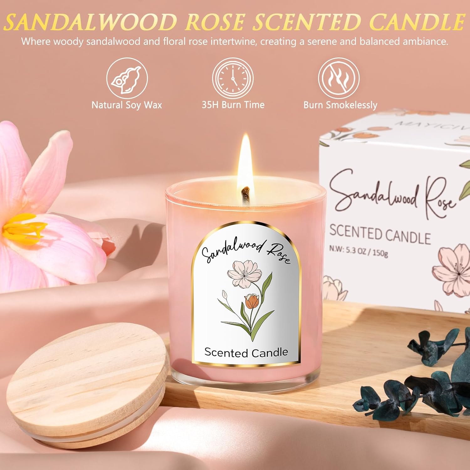 Mothers Day Birthday Gifts for Women Self Care Package, Get Well Soon Gift Baskets for Women Spa Gifts Set, Unique Thinking of You Inspirational Sympathy Gift Baskets for Mom Her Wife Friend Sister - Image 5