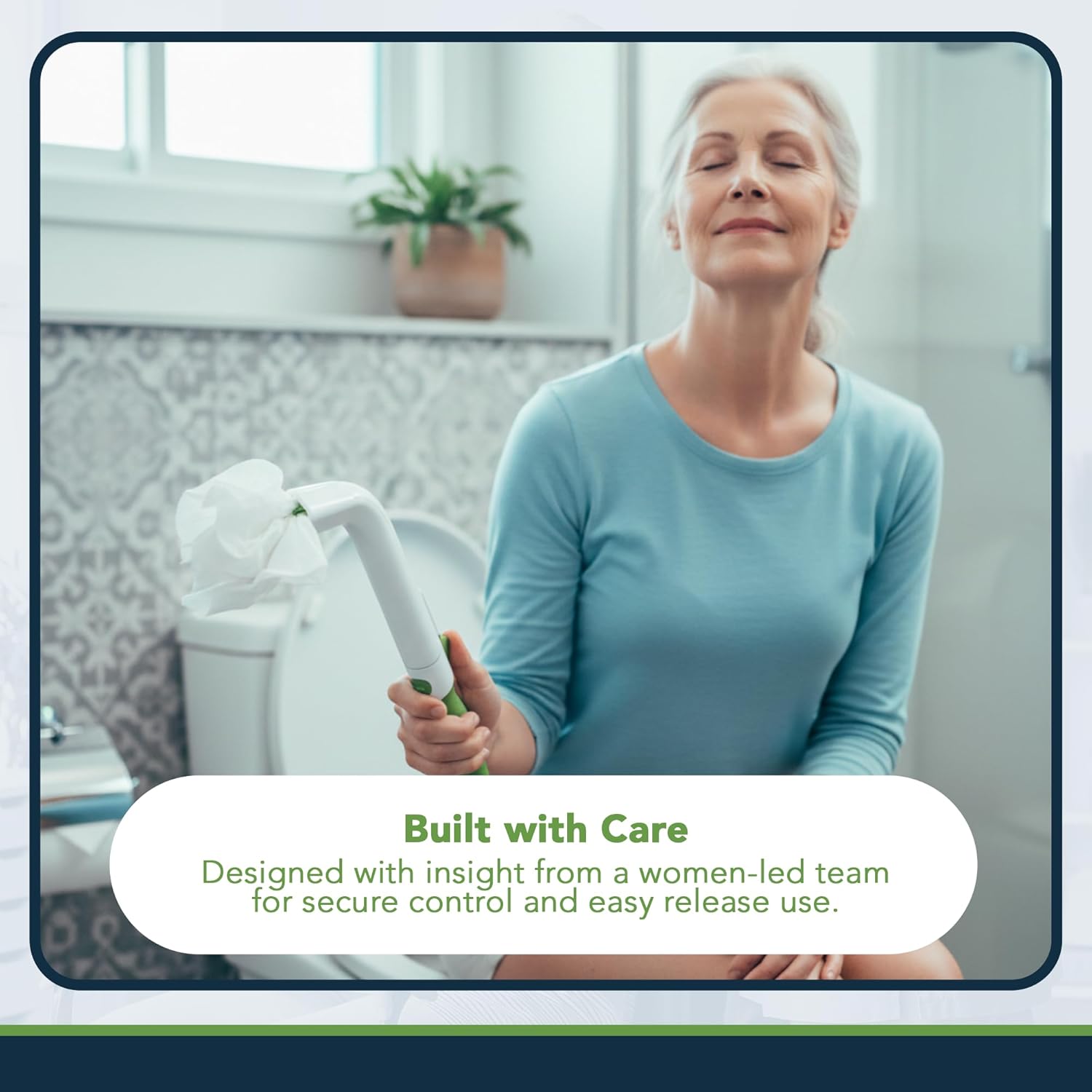 FreedomWand Toilet Tool Extension - 4" Toilet Assist Devices for Wiping Extension Piece - Lightweight and Easy to Use Bathroom Essentials, Adjustable Attachment for Personal Hygiene and Movement - Image 8