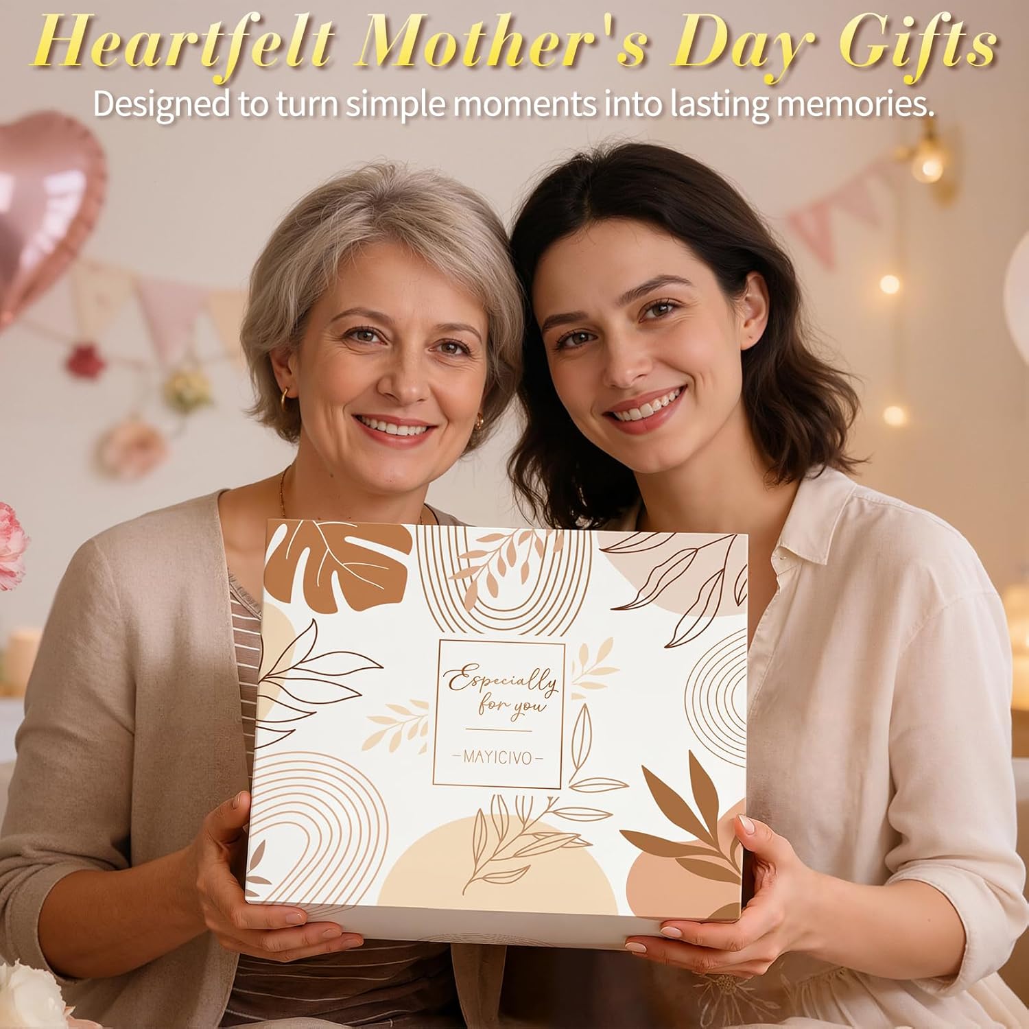 Self Care Gifts Get Well Soon Gift Baskets for Women, Mothers Day Birthday Gifts for Women Care Package, Unique Sympathy Gift Basket Spa Thinking of You Gift Set for Mom Her Wife Best Friend Sister - Image 3