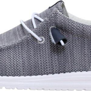 HEYDUDE Mens Wally Funk Mesh Slip On Shoes | Lightweight Breathable Casual Loafers | Travel Ready Sneakers