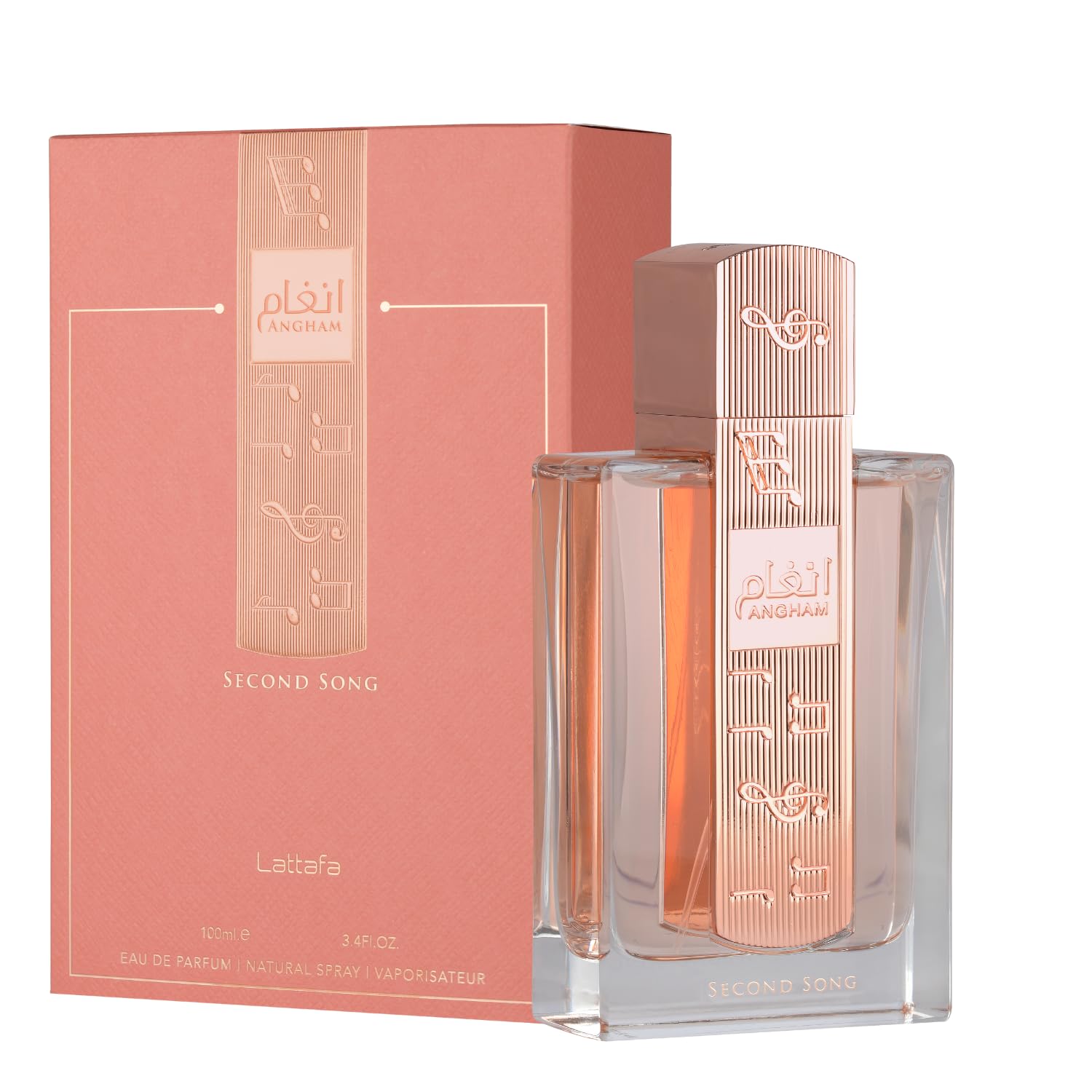 Lattafa Angham Second Song Eau de Parfum 100ml β Unisex Oriental Vanilla Fragrance, Long-Lasting Sweet & Creamy Scent - Image 2