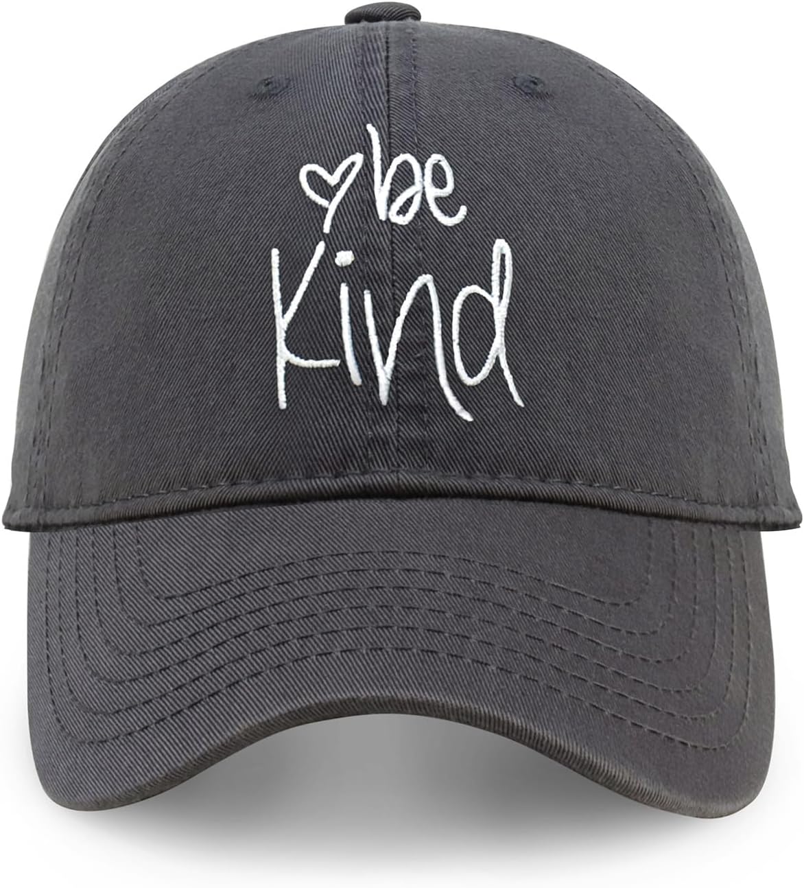 CHOK.LIDS Be Kind Trendy Womens Baseball Cap Unisex Fashion Cotton Polo Style Fun Inspirational Saying Seasonal Headwear