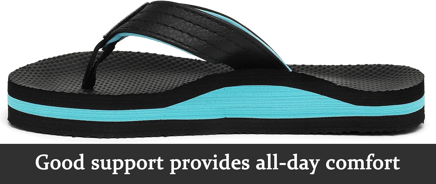 INMINPIN Kids Boys Girls Flip Flops Comfort Quick-Dry Beach Pool Aqua Thong Sandals(Little Kid/Big Kid) - Image 4
