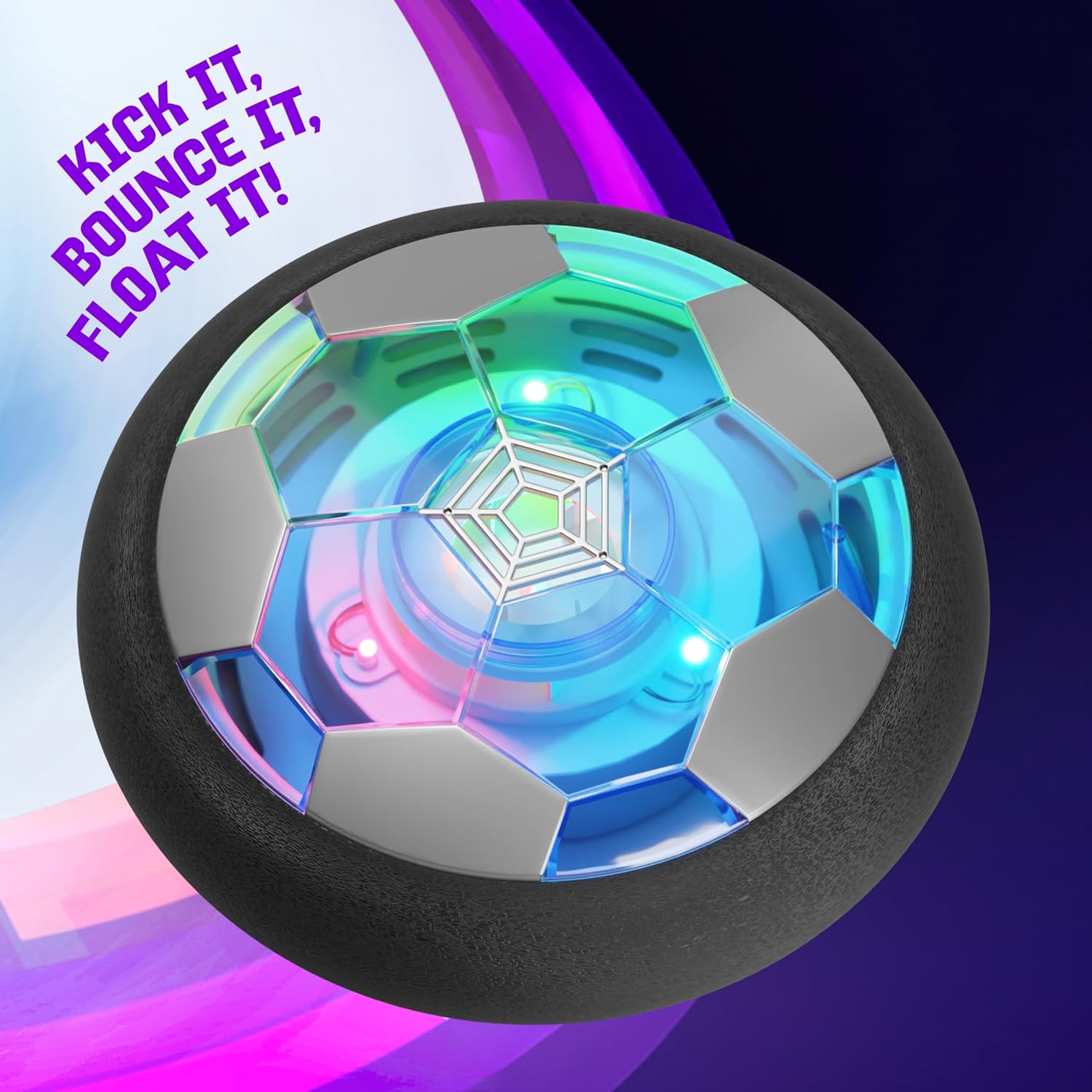Ninja Blast Hover Soccer Light-Up Ball, Birthday Gift for Boys, Indoor Toy Games, Kids Gifts for Age 5, 6, 7, 8, 9, 10, 11, 12 Years Old, Boy Toys for Age 3 Years and Up. - Image 9