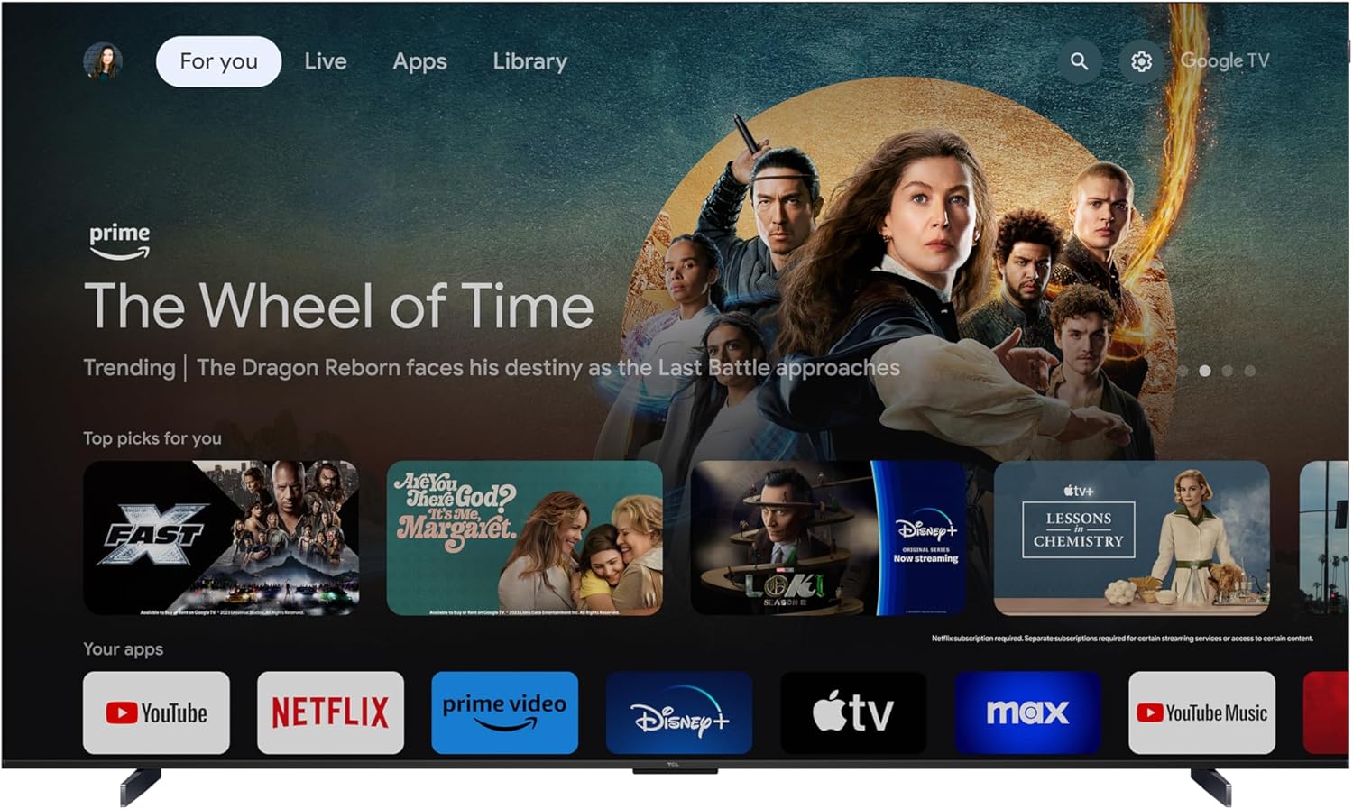 TCL 98-Inch Q65 QLED 4K UHD Smart TV with Google TV (98Q651G, 2024 Model) Dolby Vision, Dolby Atmos, HDR Pro+, Game Accelerator Enhanced Gaming, Voice Remote, Works with Alexa, Streaming Television - Image 16