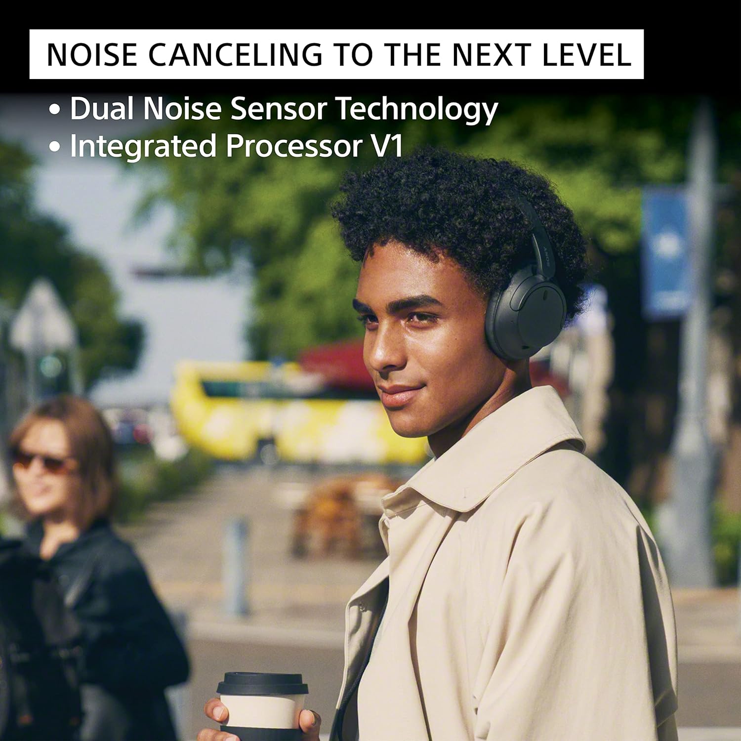 Sony WH-CH720N Noise Canceling Wireless Headphones Bluetooth Over The Ear Headset with Microphone, Pink - Image 3