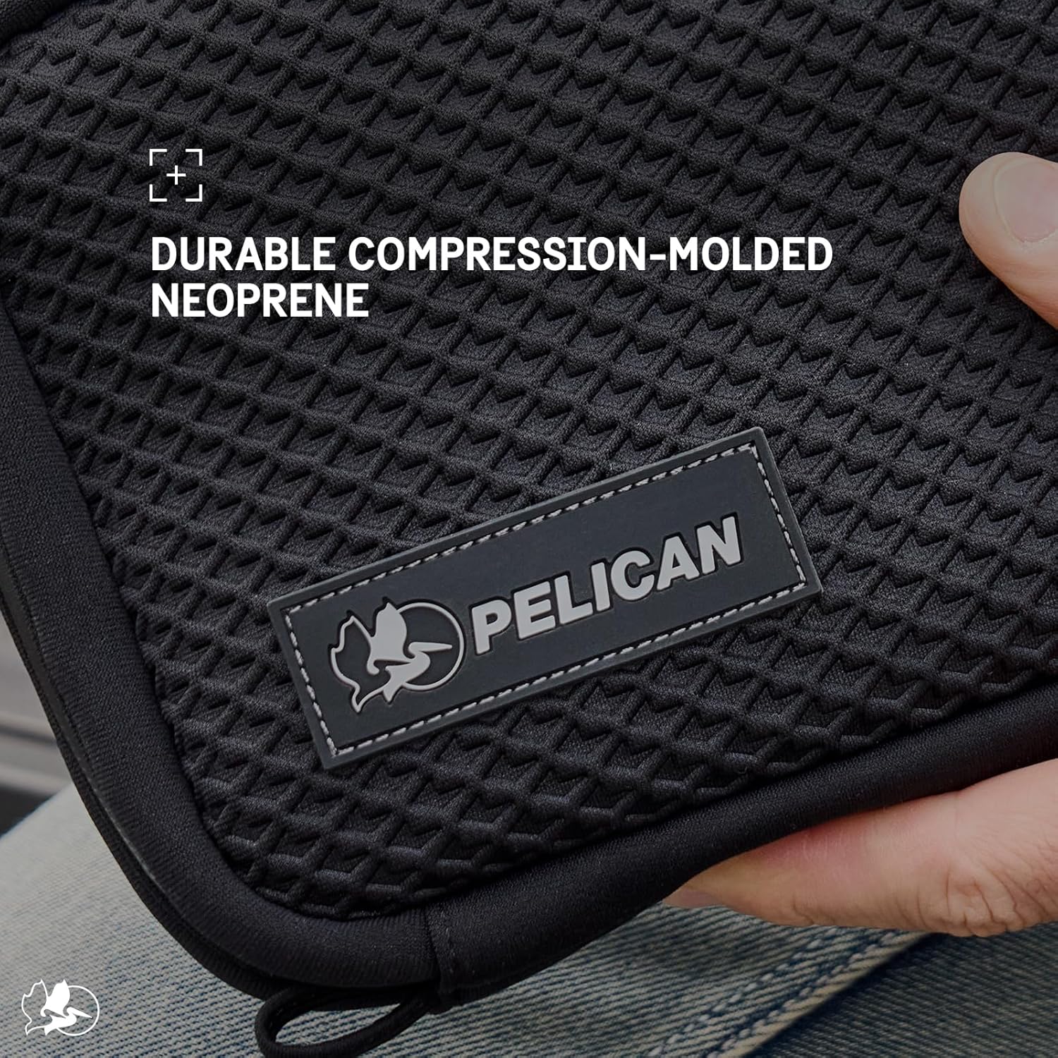 Pelican Electronic Organizer Travel Case - Portable Storage Bag with Multiple Storage Mesh Pockets for Cables, Chargers, Power Bank, AirPods - Black - Image 6