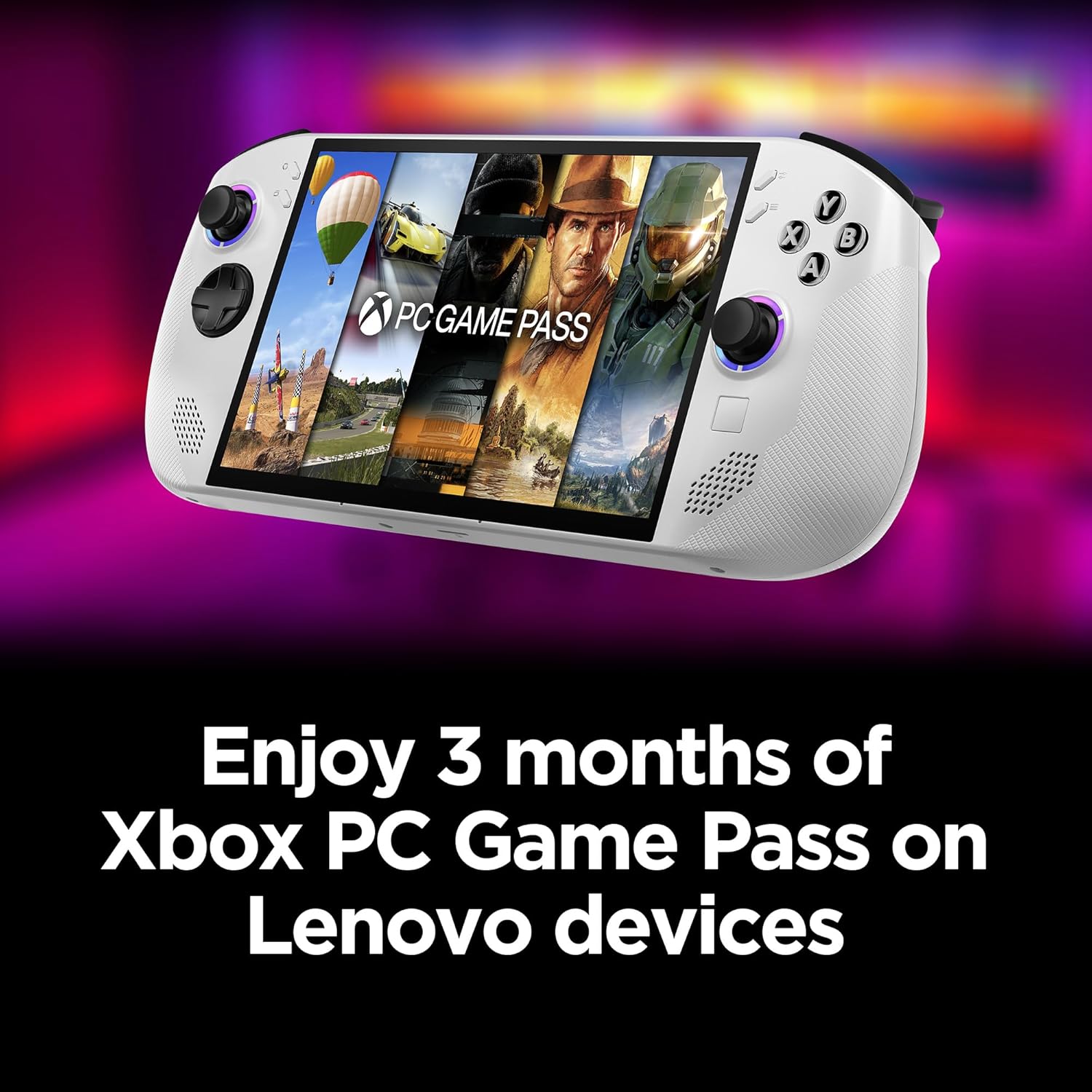 Lenovo Legion Go S - 2025 - Mobile Gaming Console - AMD Radeon graphics - 8" PureSight IPS Display - 120Hz - AMD Ryzen™ Z2 Go - 16GB Memory - 512GB Storage - Glacier White - Free PC Game Pass - Image 7