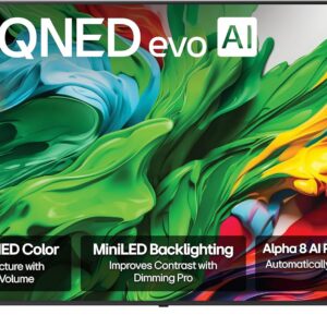 LG 65-Inch Class QNED evo AI QNED85A Series Mini LED 4K Smart TV w/AI Picture, AI Sound, HDR10, AI Super Upscaling 4K, Filmmaker Mode, Wow Orchestra, Alexa Built-in (65QNED85AUA, 2025)