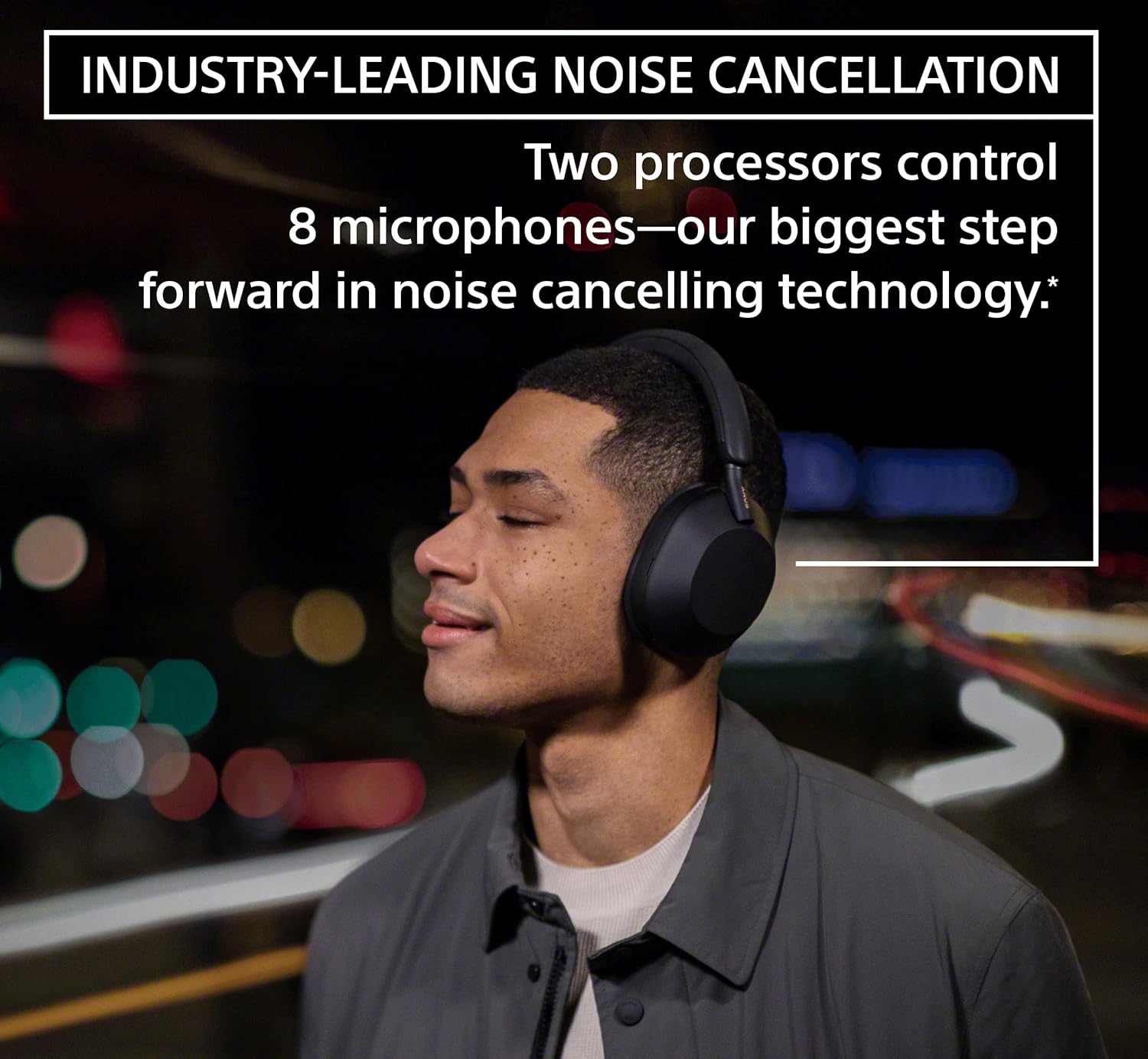 Sony WH-1000XM5 Premium Noise Canceling Headphones, Auto NC Optimizer, 30-Hour Battery, Alexa Voice Control, Black - Image 3