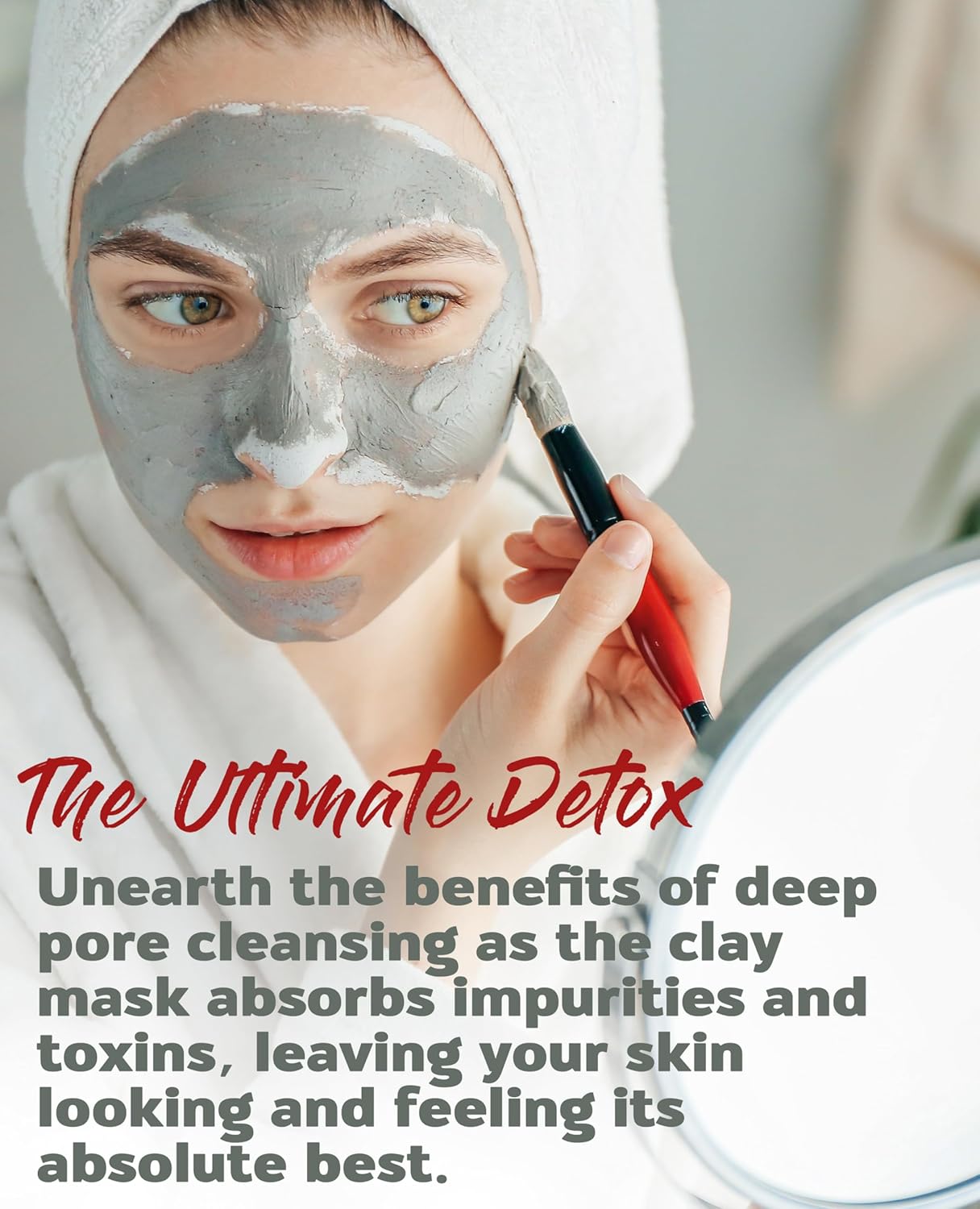 Aztec Secret– Indian Healing Clay 16 Oz – Deep Pore Cleansing Facial & Body Mask – The Original 100% Natural Calcium Bentonite Clay – New Version 2 - Image 5