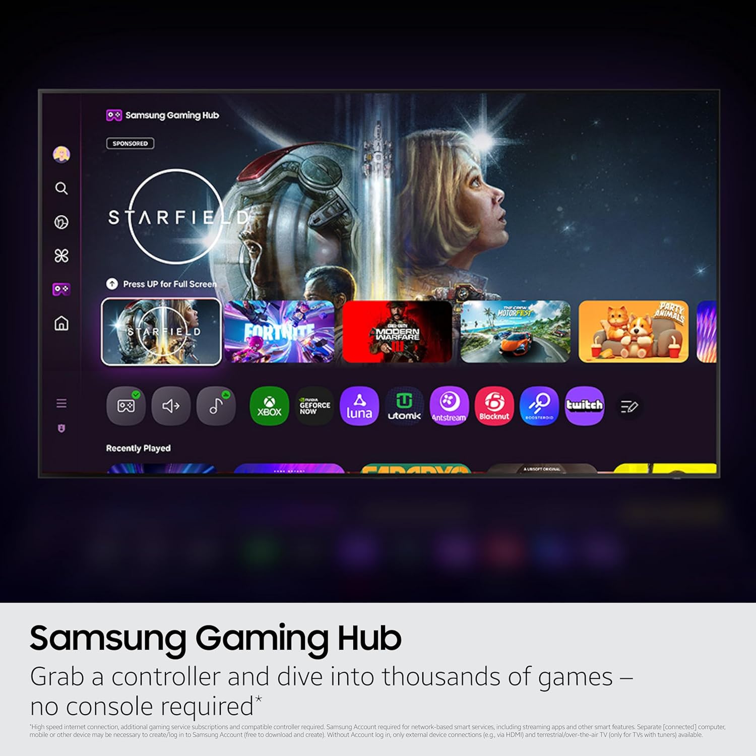 Samsung 55-Inch Class Neo QLED QN70F 4K Mini LED Smart TV (2025 Model) NQ4 AI Gen2 Processor, Quantum Matrix Technology Slim, Motion Xcelerator 144Hz, Samsung Vision AI, Alexa Built-in - Image 6