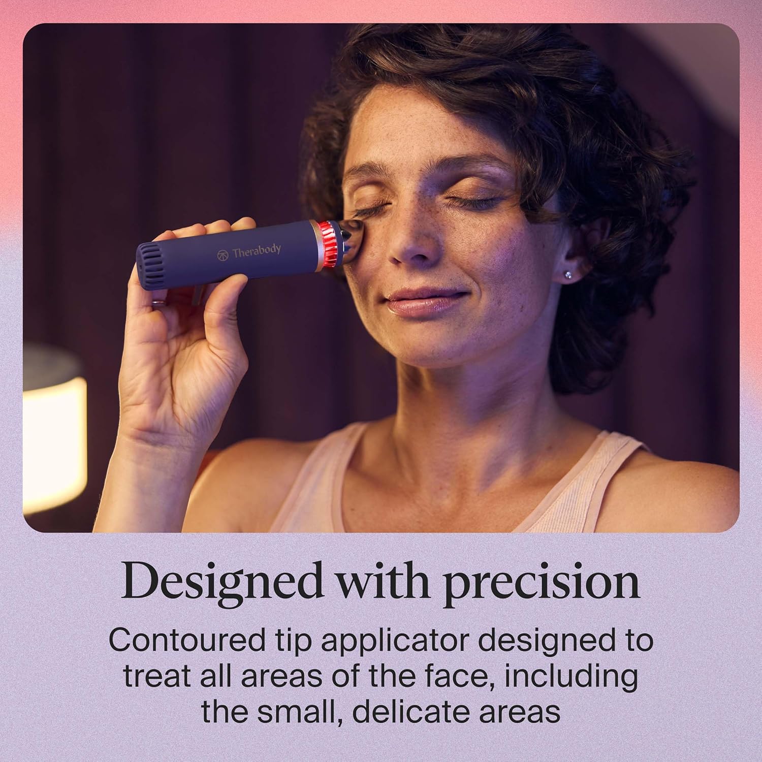 Therabody TheraFace Depuffing Wand – Cold and Heat Skincare Treatment to Depuff and Glow; Beauty Wand, Face Roller and Eye Massager for Eye Puffiness, Dark Circles and Skin Radiance (Indigo) - Image 9