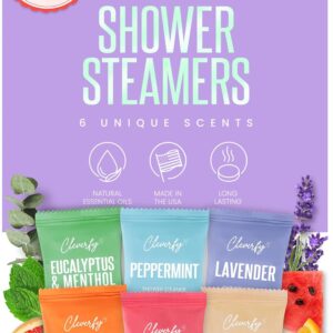 Cleverfy Shower Steamers Aromatherapy – Mother’s Day Gifts for Mom, Wife, Grandma – 30th, 40th, 50th & 60th Birthday Gifts for Women, Her, Best Friend, Daughter, Sister, Teens & Girlfriend – 6 Tablets
