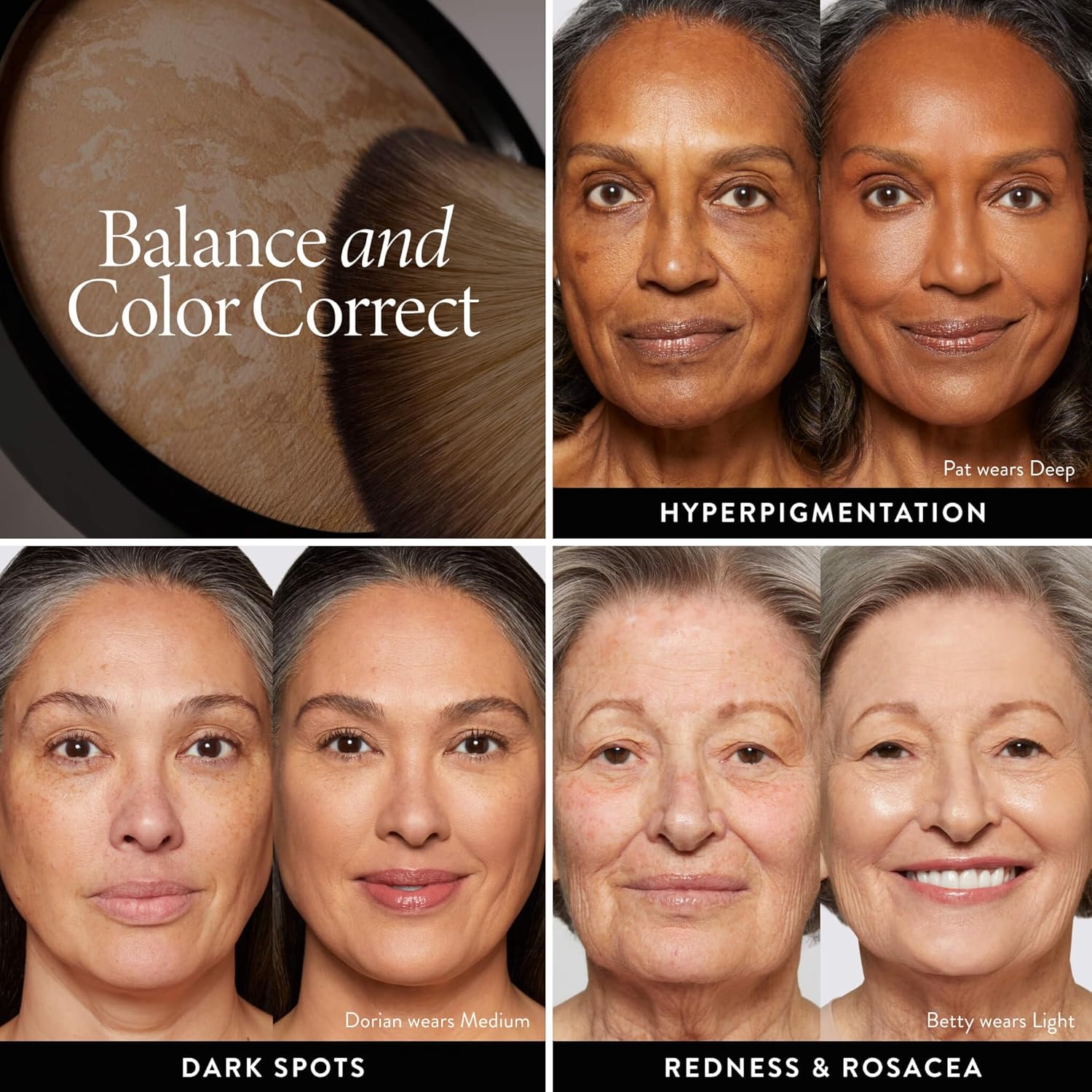 LAURA GELLER NEW YORK Award-Winning Baked Balance-n-Brighten Color Correcting Powder Foundation - Fair - Buildable Light to Medium Coverage - Demi-Matte Natural Finish - Image 6