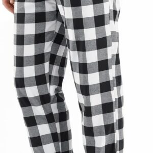NY Threads Mens Flannel Pajama Pants with Pockets Soft Cotton Sleepwear Lounge PJ Bottoms