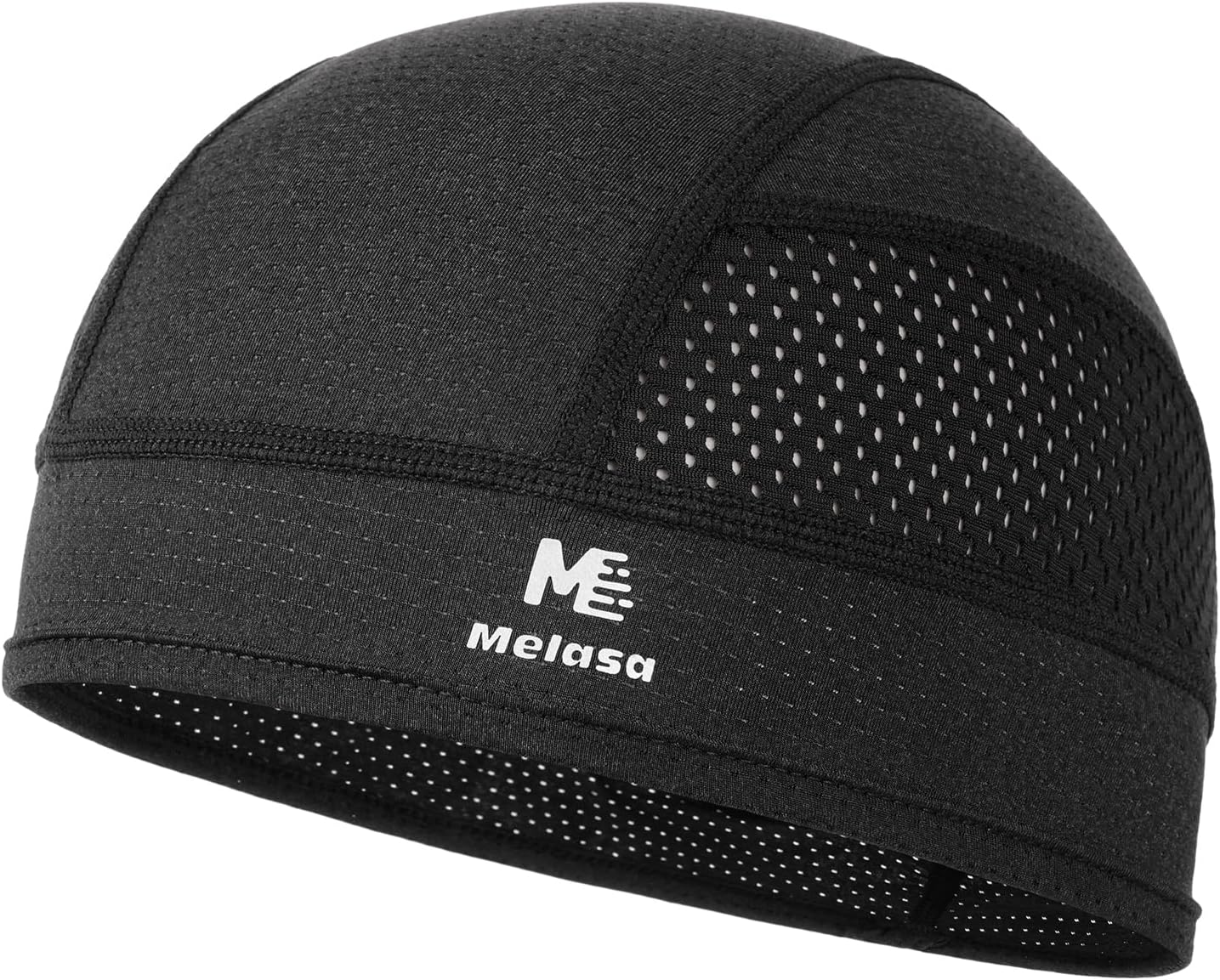 MELASA Cooling Skull Caps Helmet Liner, Lightweight Mesh Under Helmet Cycling Motorcycle Hard Hat Sweat Liner for Men Women