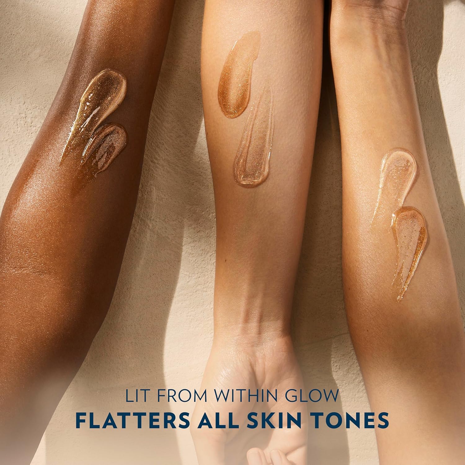 Vaseline Glazed and Glisten Sunlit Glow Body Gel Oil Vanilla Cocoa Shimmering with Ultra-Hydrating Lipids and 100% Pure Cocoa Butter, 6.8 Oz - Image 5