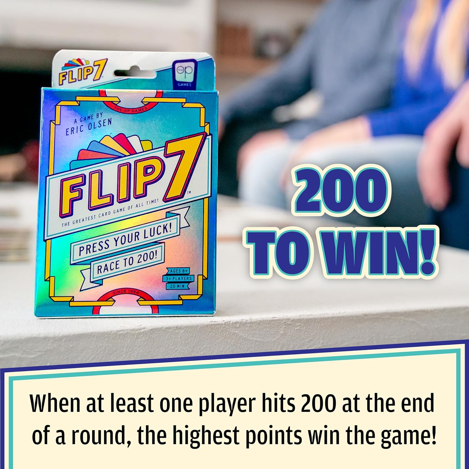 USAOPOLY Flip 7, The Ultimate Blend of Press Your Luck & Strategy, Fast-Paced Addictive Card Game,Quick to Learn & Easy to Teach,Perfect for Game Nights, 3+ Players, Ages 8 & Up, 20 Minutes Play Time - Image 8