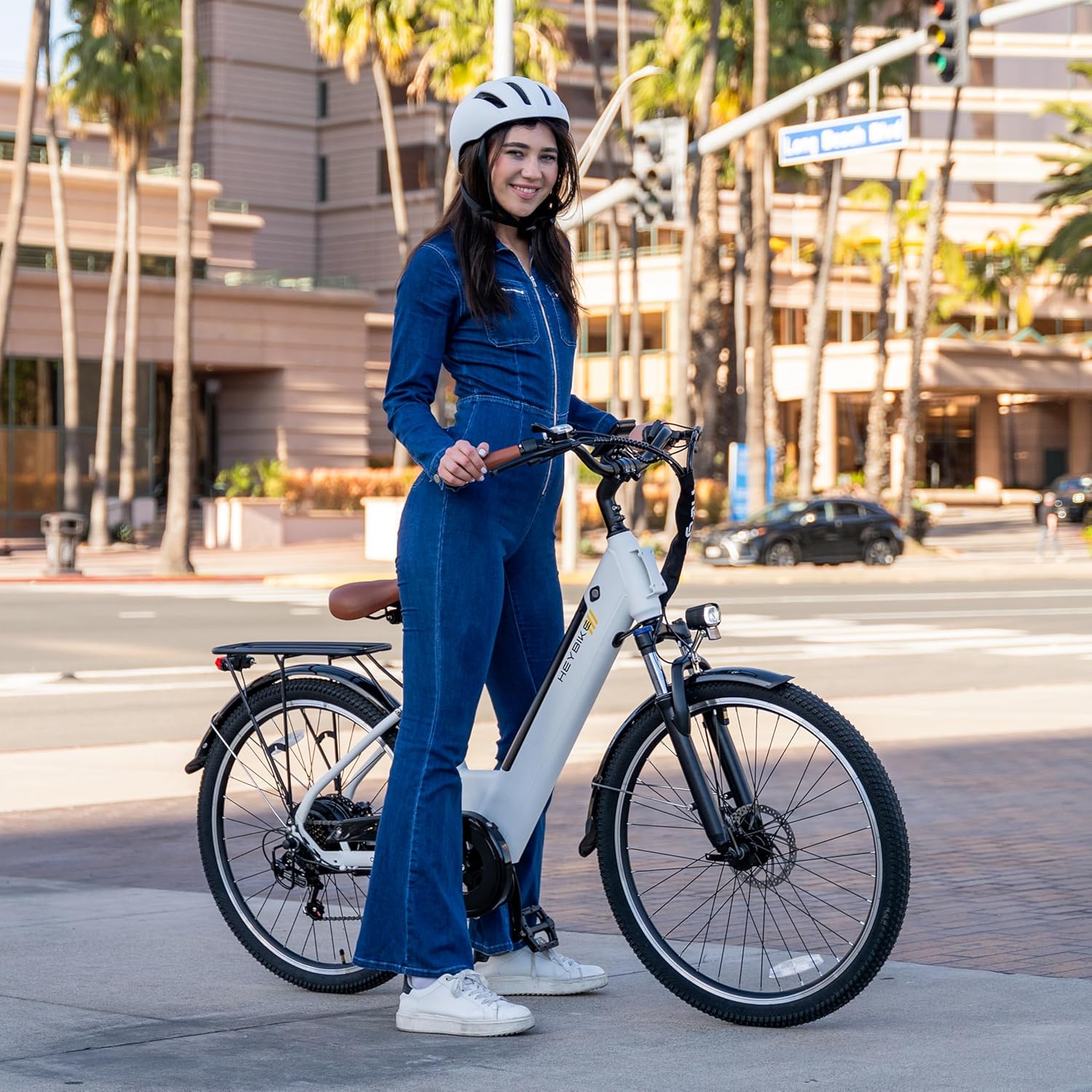 Heybike Cityscape 2.0 Electric Bike for Adults with 1200W Motor, 468Wh Removable Battery, 50Mile 24MPH 26" Electric Commuter Bike,7-Speed,UL Certified - Image 9