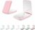Kakuje Compact Mirror, 1X/3X Magnification LED Pocket Mirror with Nternal BIattery, Mini Mirror for Purse, Pocket,Travel and Present (Pink)