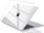 EooCoo Case Compatible with MacBook Air 13 inch M5 2026-2022 M4 M3 M2 A3449 A3240 A3113 A2681, Crystal Hard Shell Scratch Resistant Protective Cover Compatible for MacBook Air 13.6 inch Case, Clear