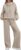 AUTOMET Lounge Sets for Women Sweatsuits 2 Piece Outfits 2025 Fall Drawstring Sweatshirt Wide Leg Sweatpants Tracksuit