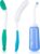 Meanplan 3 Pcs Toilet Aids Tools for Wiping and Bidet Body Brush Set Extended Reach Comfort Wiper Tools Elderly Assistance Butt Cleaner Shower Brush Travel Bidet Bathroom Aid for Disabled Pregnant