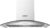 COMFEE’ CVG30W8AST 30 Inches Ducted Wall Mount Vent Range Hood with 450 CFM 3 Speed Exhaust Fan, Baffle Filters, Curved Glass, 2 LED Lights, Convertible to Ductless, Stainless Steel