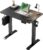 YDN 32″ Small Electric Standing Desk Adjustable Height, Sit Stand up Desk with Memory Presets & Cable Management, Home Office Desk for Office & Computer Workstation, Black Frame/Black Top
