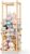 Woodure Stuffed Animal Storage & Organizer, Wooden Cute Zoo Toy Holder for Toddler Rooms, Playrooms & Bedrooms