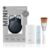 NuFACE MINI+ Microcurrent Facial Device Kit – FDA Cleared Face Sculpting & Skin Tightening Device to Contour, Lift & Tone + Microcurrent Gel Activator & Silk Creme – Midnight Black