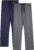 BAMBOO COOL Mens Pajama Pants Sleep Lounge Bottoms Soft Comfy Pj Pant Sleepwear with Pockets 2 Pack