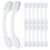 4our Kiddies 14 Pack Baby Proof Cabinet Latches, Childproof Drawer Latches with 12 Extra 3M Adhesives, Adjustable No Drilling Child Safety Cabinet Locks Straps Baby Drawer Locks for Kids Baby Safety