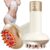 Yuonry Lymphatic Drainage Massager & Anti Cellulite Massage Tool, Reduce Stretch Marks & Cellulite, for Legs, Arms & Belly, Body Sculpting Machine with Microcurrent, Light, Heat & Vibration,White