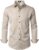 JEMITOP Men’s Stretch Wrinkle Free Dress Shirt Formal Prom Wedding Long Sleeve Button Down Shirts