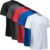 Workout Shirts for Men Short Sleeve Quick Dry Athletic Gym Active T Shirt Moisture Wicking