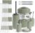 Clara Clark Bathroom Set – Sage Green Bathroom Accessories Set, 20PC Bathroom Accessory Set, Shower Curtain Set with Liner, Toothbrush Holder, Soap Dispenser, Soap Dish, and Toilet Brush Holder