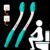 wefaner Toilet Aids Wiping Long Reach （2 Pack）Comfort Wipe Wand Bottom Buddy Toilet Self Tissue Aids for Toileting ,Help Wipe Butt for Overweight People，Limited Mobility,Elderly, Pregnancy,with hooks.