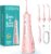 COSLUS C50 Portable Water Flosser for Teeth: 4 Modes & 5 Intensity Levels Professional Electric Dental Pick for Sensitive Gums, Braces & Orthodontic – Cordless for Travel Use, BPA-Free